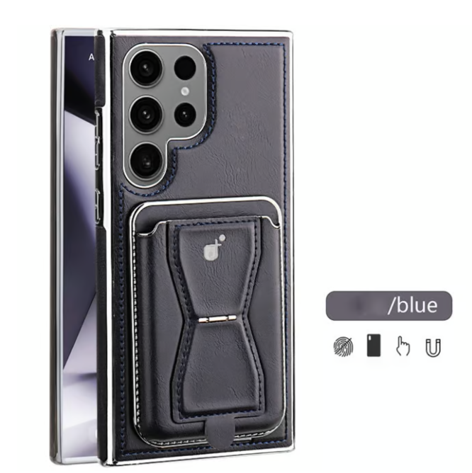 Kožené pouzdro na peněženku s plným krytím pro Samsung Galaxy